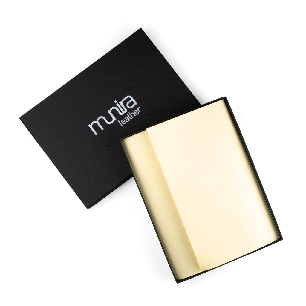 Red Leather Notebook Cover Nalayn