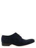 Julian Suede Lace-Up Oxford — Navy