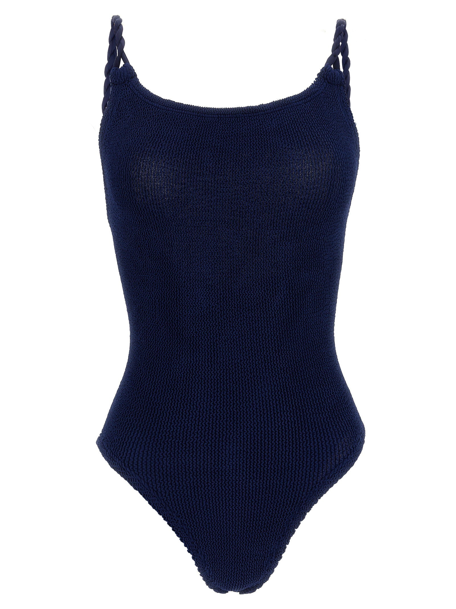Hunza G Camille Swimsuit — Navy
