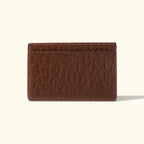 Fleur Camo Cardholder Brown