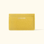 Fleur Camo Cardholder Yellow