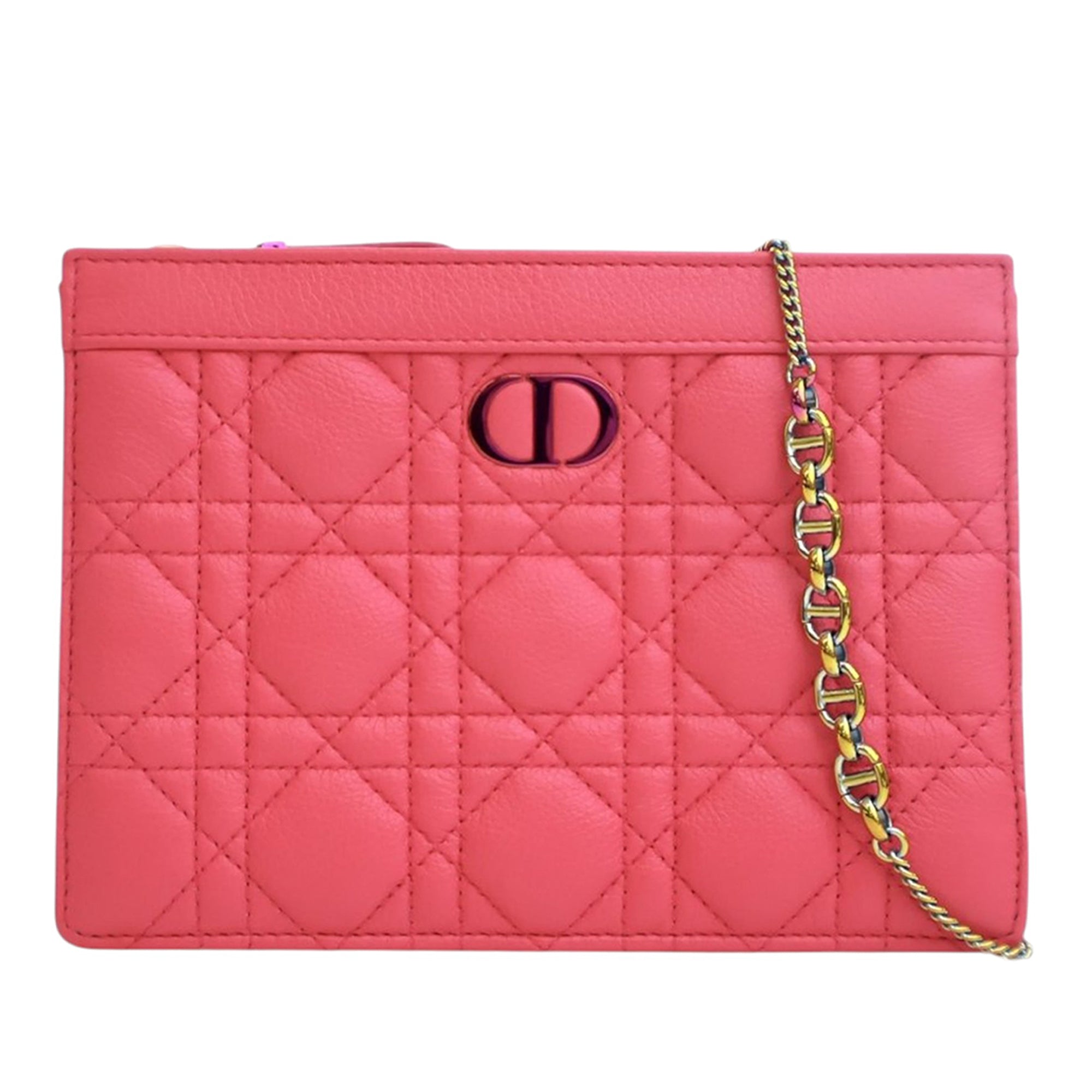 Supple Cannage Calfskin Caro Every Dior Pouch