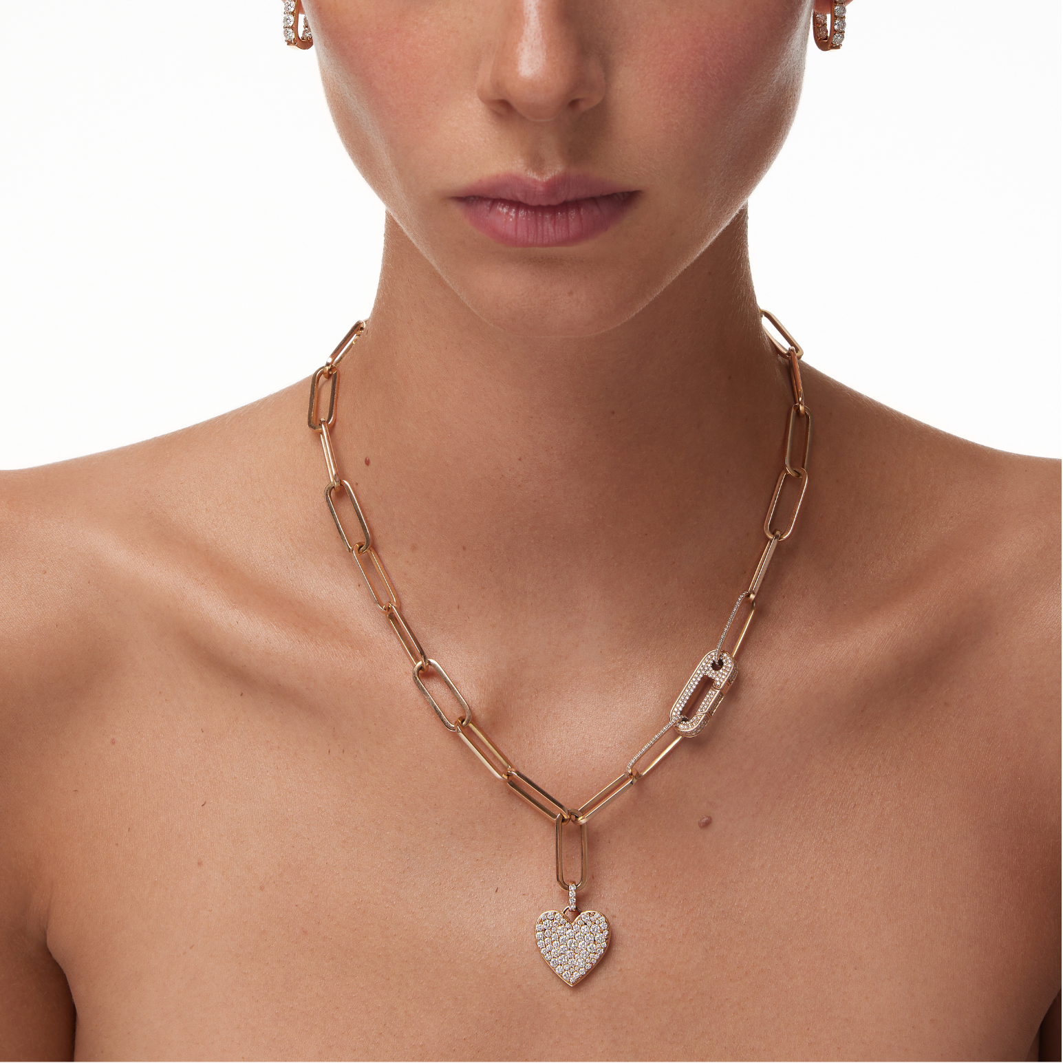 CAVIAR HEART Diamond Pendant By ALINKA Fine Jewellery