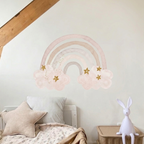 Vinilo Infantil Reposicionable RAINBOW FANTASY - SUEÑOS DE CIGÜEÑA