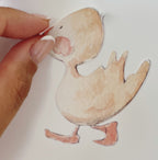 Vinilo Decorativo Infantil patitos MAMA DUCK