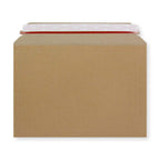 Manila Brown Peel & Seal Rigid Board Mailers Envelope (234 x 334mm)