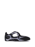 The Attico Nomad Ballerinas — Gray