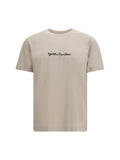 Off-White Script Arrow T-Shirt — Beige