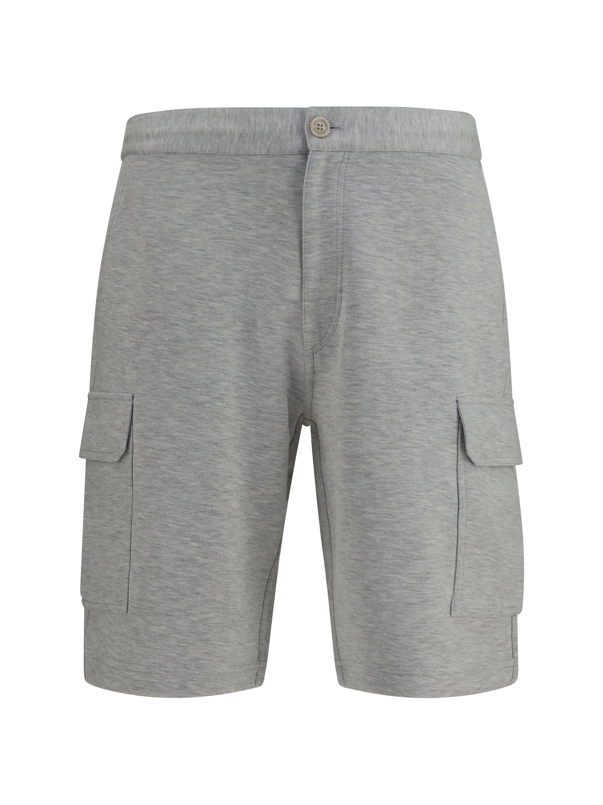 Brunello Cucinelli Multi-Pocket Cargo Cargo Shorts — Gray