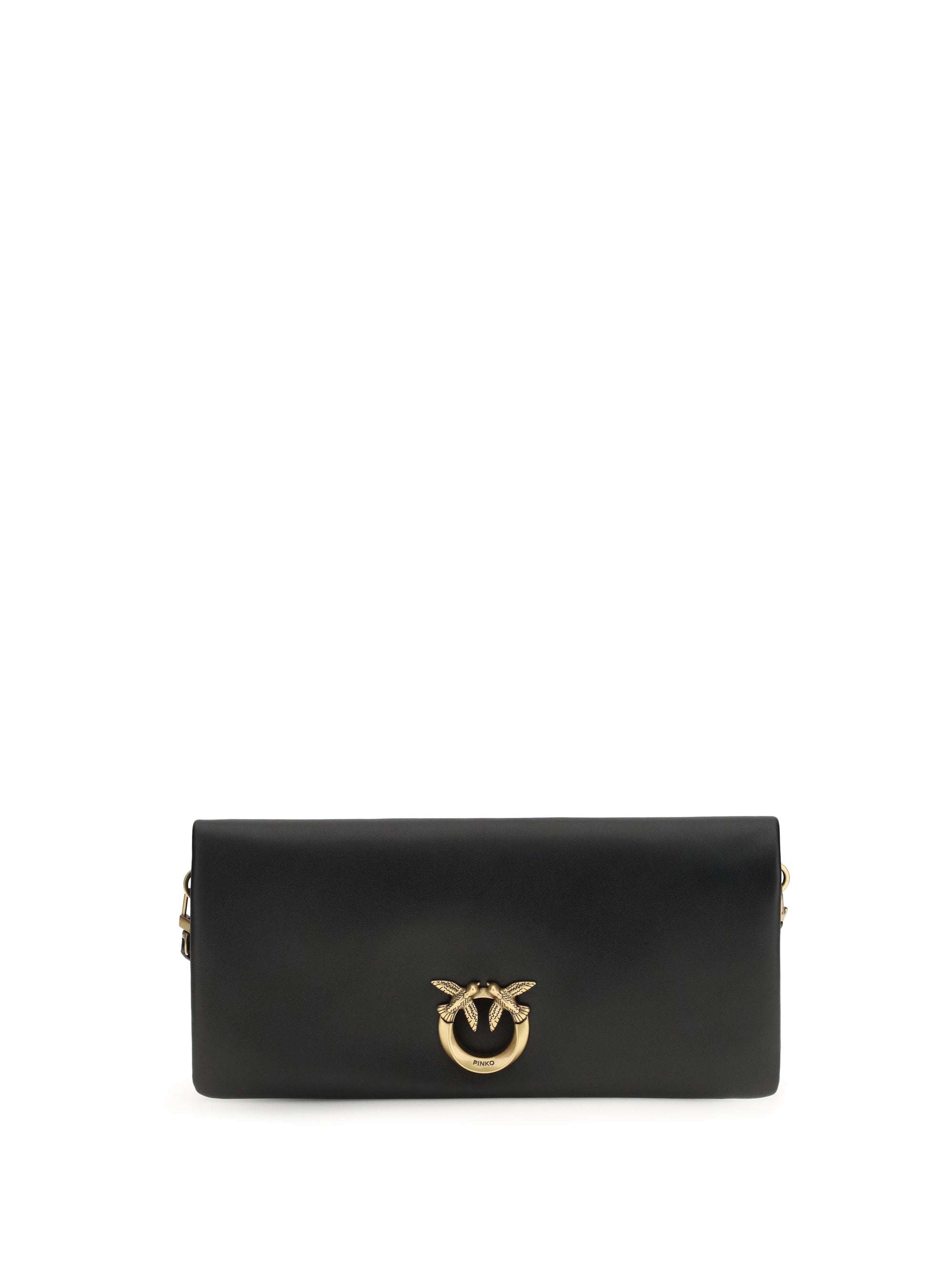 Pinko Love Clutch — Black