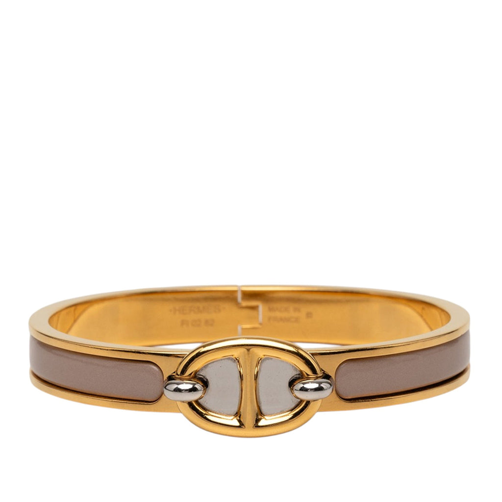 Mini Enamel Clic Chaine d Ancre Bracelet PM