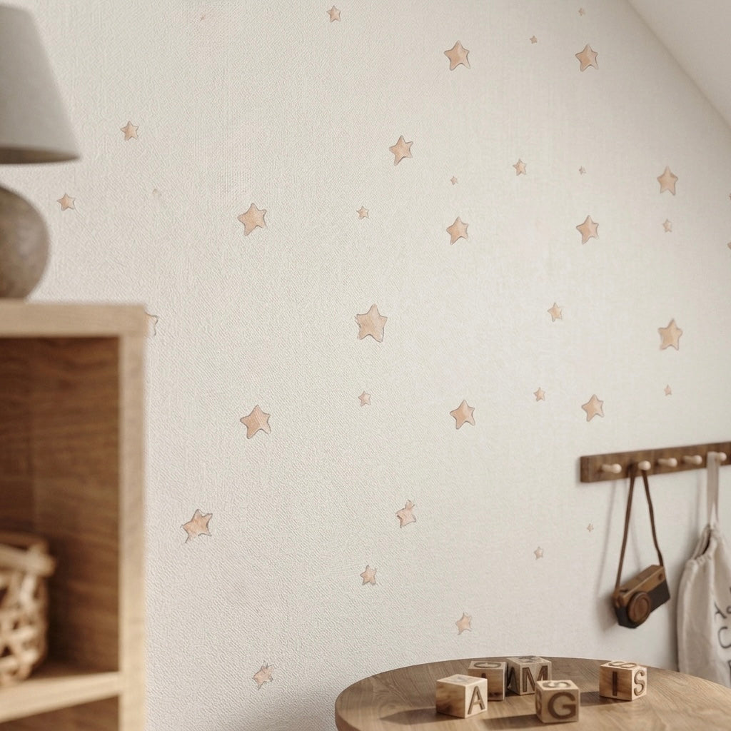 PAPEL PINTADO | Estrellas Acuarela SUEÑOS