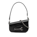 Mini Leather Asymmetric Horsebit 1955 Satchel