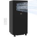 8000 BTU Mobile Air Conditioner, 345 Sq. Ft., AC Unit with Dehumidifier, Sleep, 24H Timer On/Off, Window Kit, Black