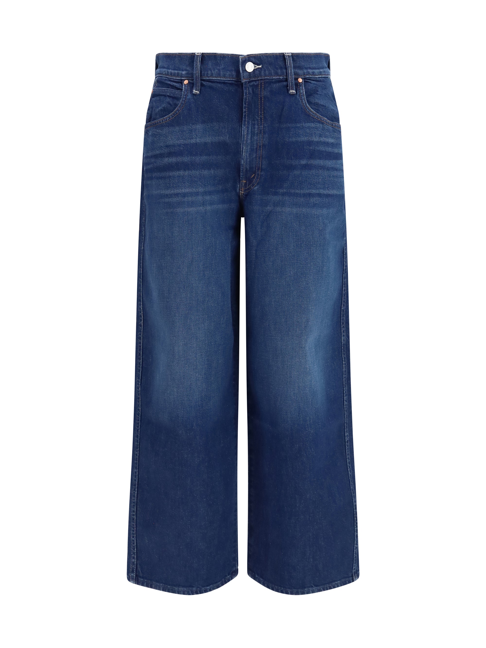 Mother Denim The Delinquent Jeans — Blue