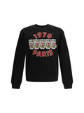 Sudadera bordada de Kenzo Wild Tiger - Negro