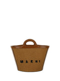Marni Tropicalia Bucket Bag — Brown