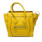 Micro Drummed Calfskin Luggage Tote