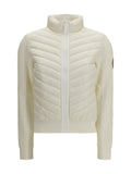 Canada Goose Wool-Blend Quilted Down Jacket — Beige