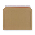 Manila Brown Peel & Seal Rigid Board Mailers Envelope (234 x 334mm)