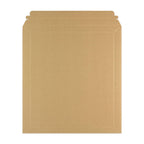 Manila Brown Peel & Seal Rigid Board Mailers Envelope (370 x 340mm)