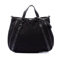 GG Denim Abbey D Ring Satchel