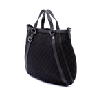 GG Denim Abbey D Ring Satchel