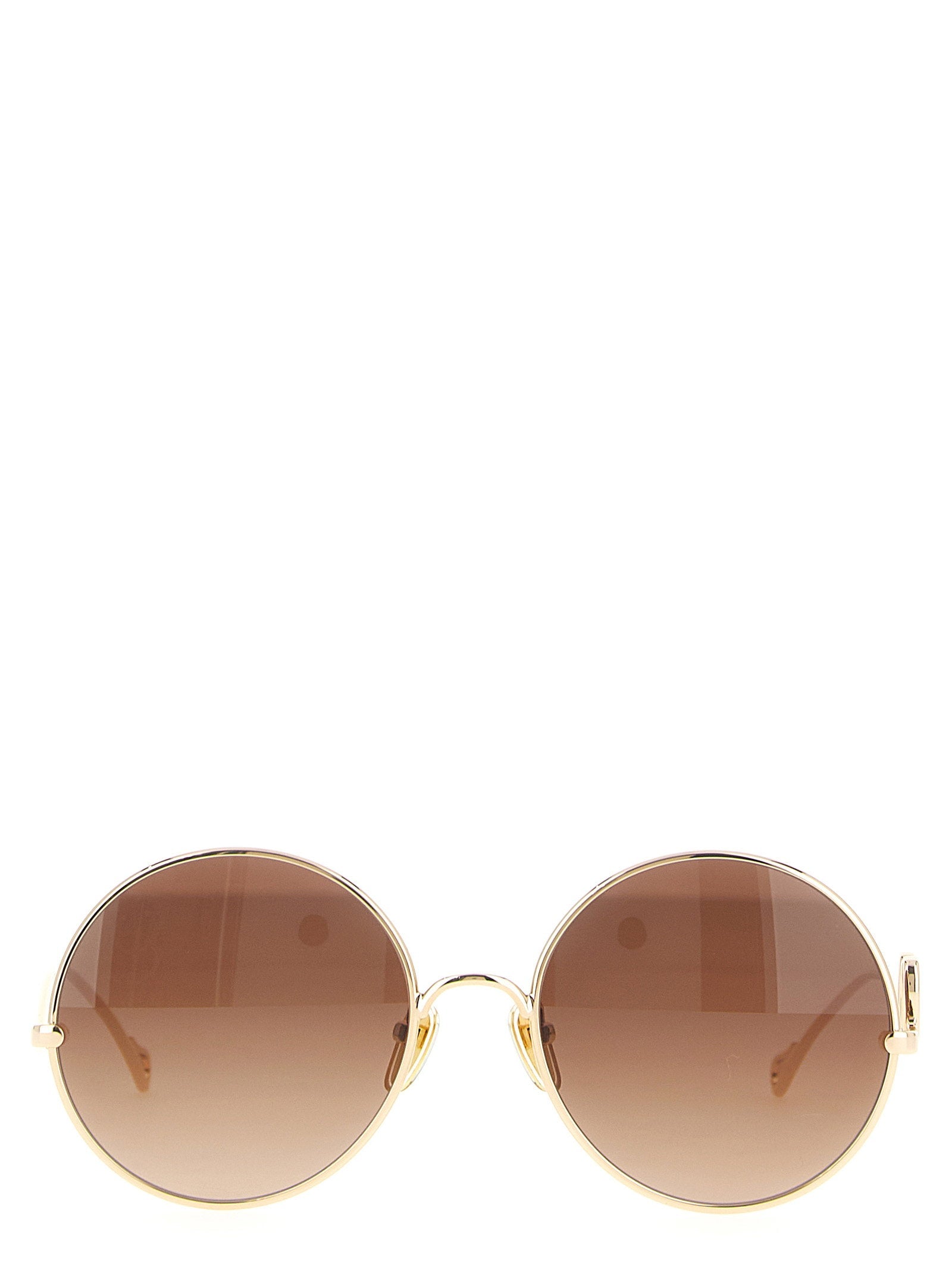 Chloé 56 Sunglasses — Gold