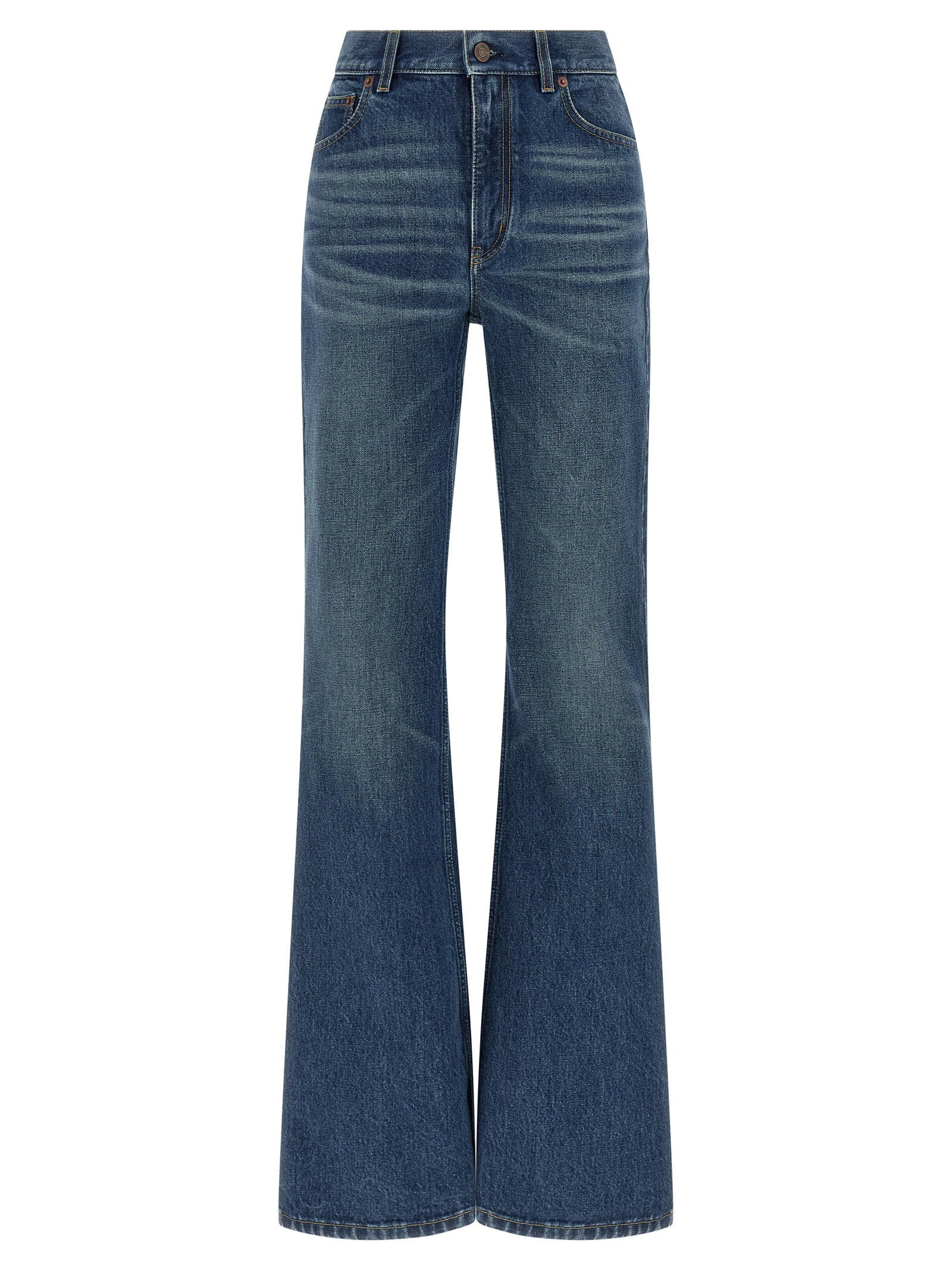Chloé Palazzo Jeans — Blue