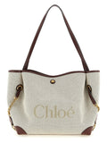 Chloé Clover Shoulder Bag — cream