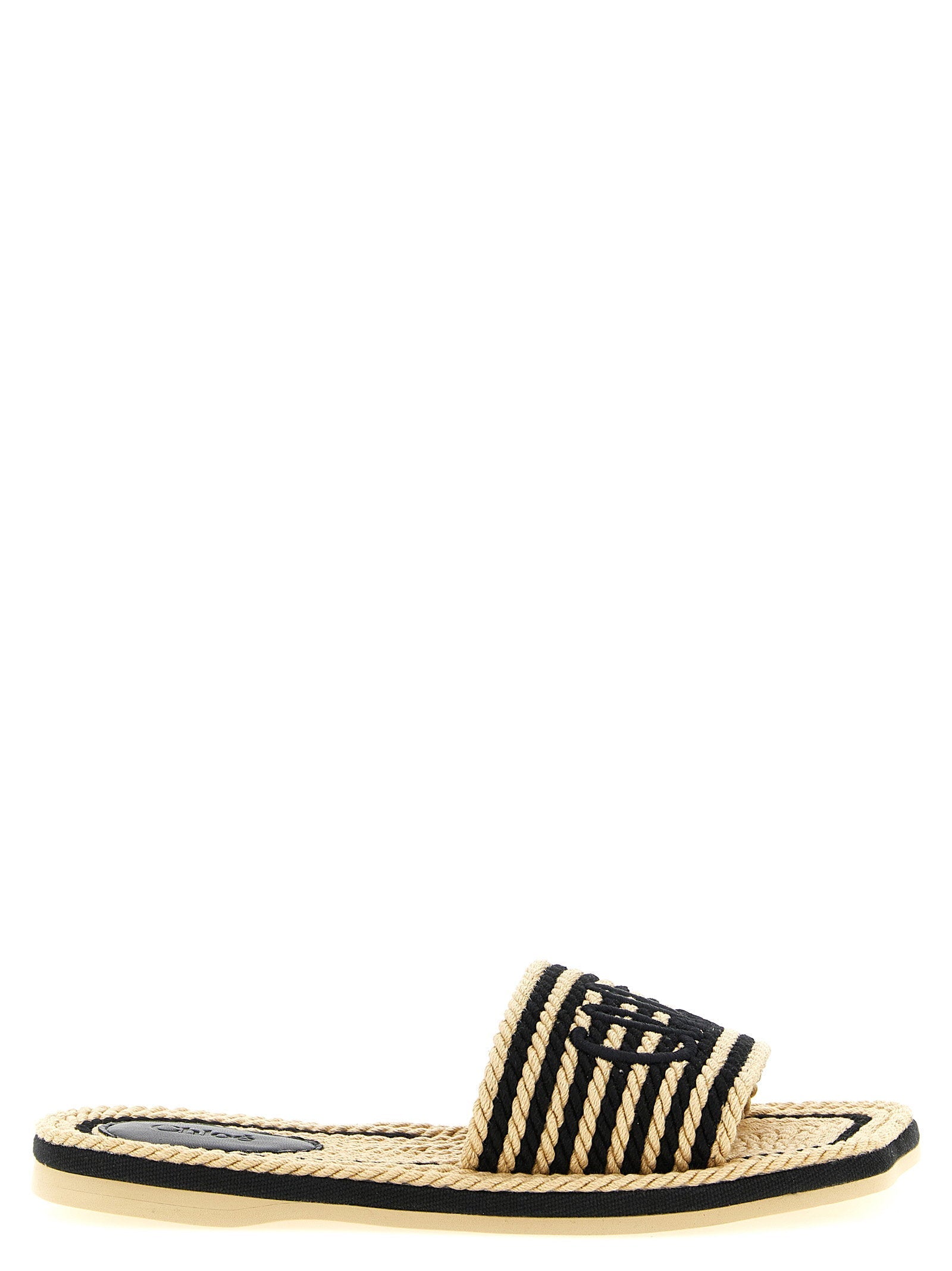 Chloé Sand Sandals — Natural