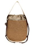 Chloé Woody Bucket Bag — Beige