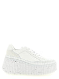 Chloé Nama Wedge Sneaker — White