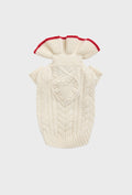 Shrimps x Reformation Chip Regenerative Wool Dog Jumper - Arctic