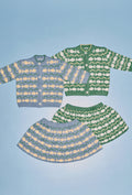 Aura Baby & Kids Skirt - Leaf Green/Multi