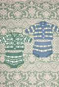 Chloe Baby & Kids Cardigan - Greek Blue/Multi