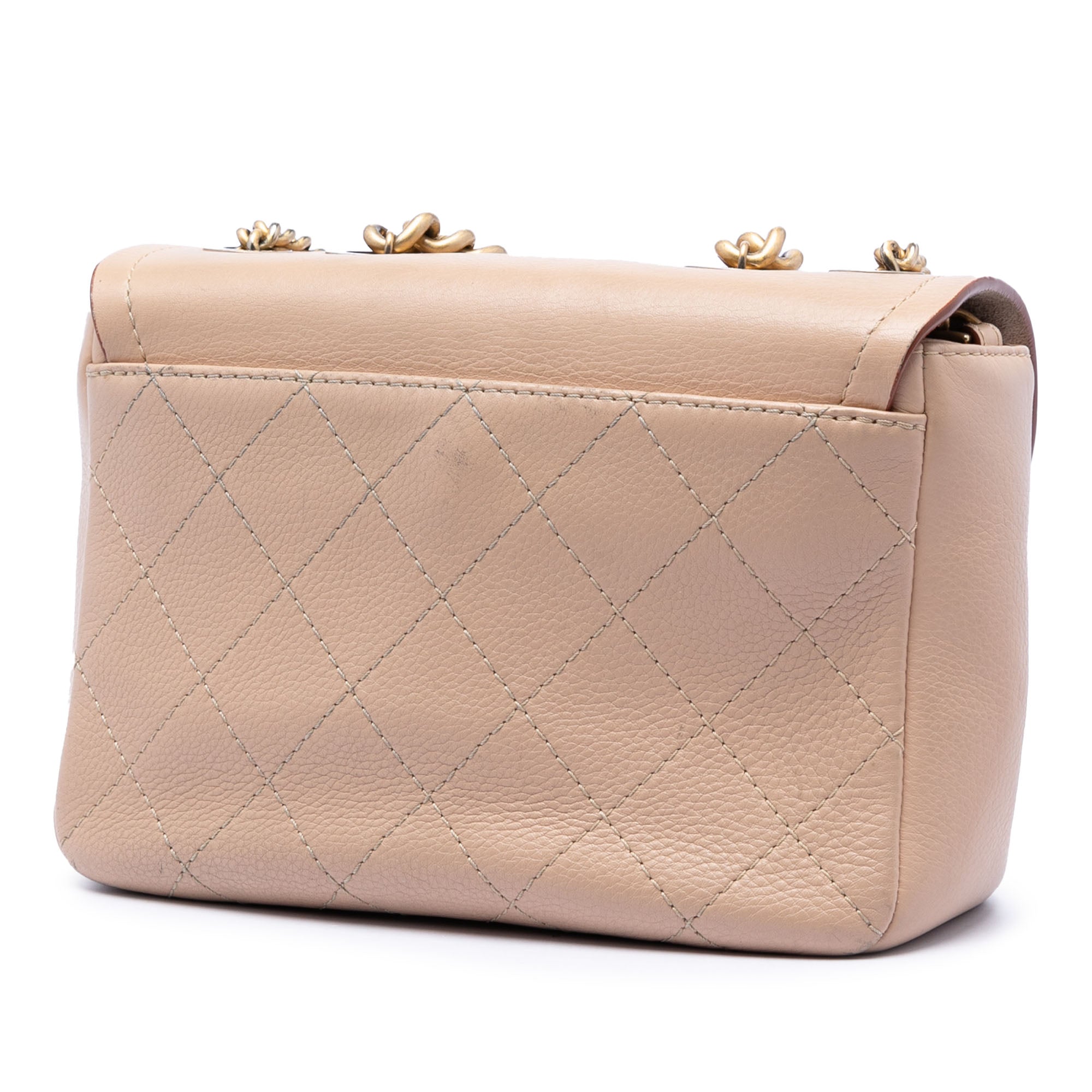 Paris-Greece Calfskin Archi Chic Flap