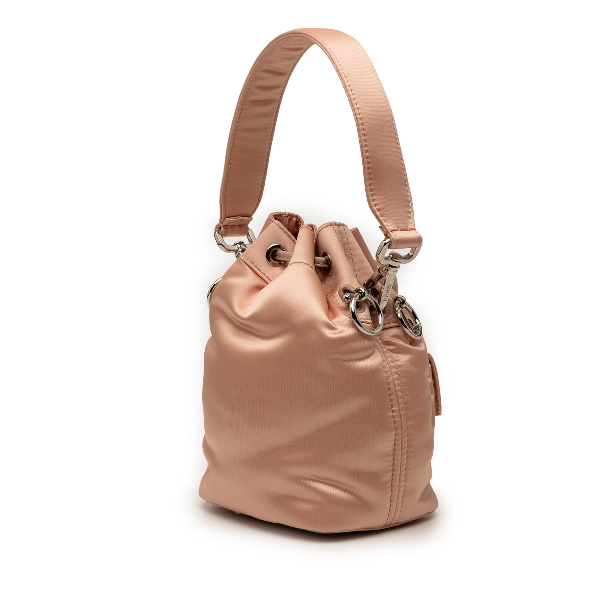 Mini Satin Mon Tresor Bucket Bag