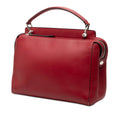 Medium Leather DotCom Satchel