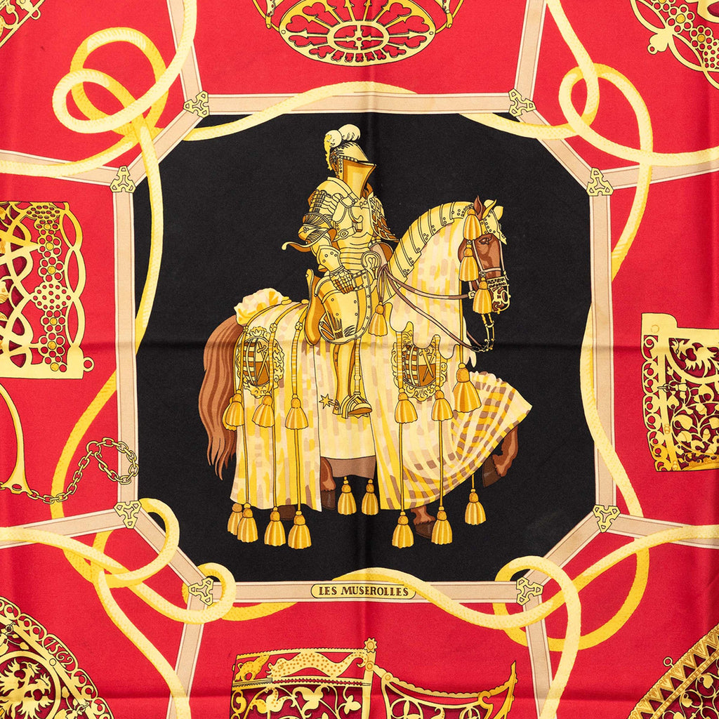 Les Muserolles Silk Scarf 90