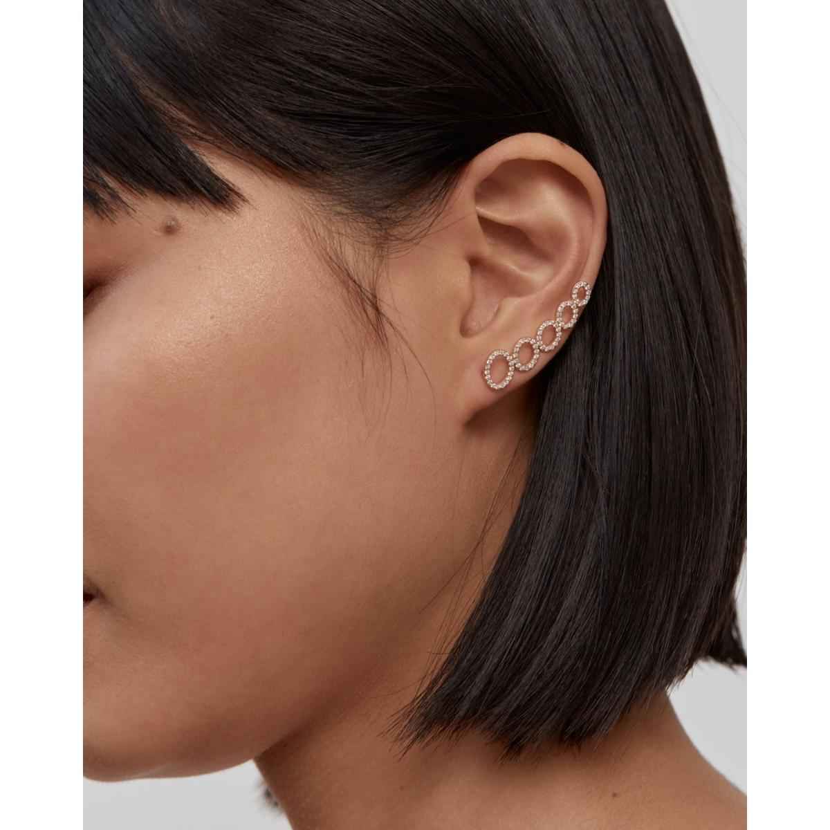 CLOUD Diamond Ear Cuff Single By ALINKA Fine Jewellery