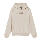Beige Coast Lovers Hoodie