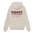 Beige Coast Lovers Hoodie