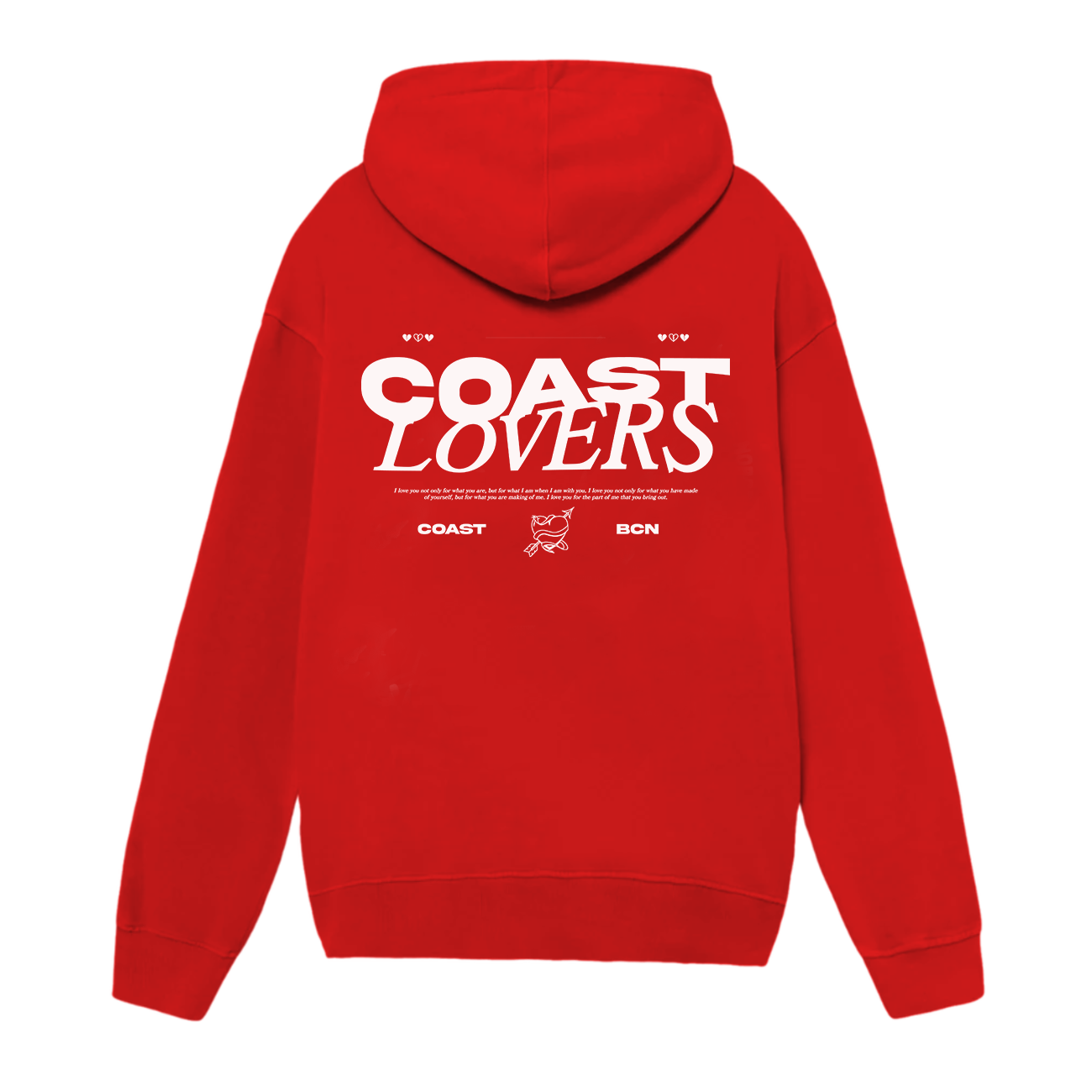 Red Coast Lovers Hoodie