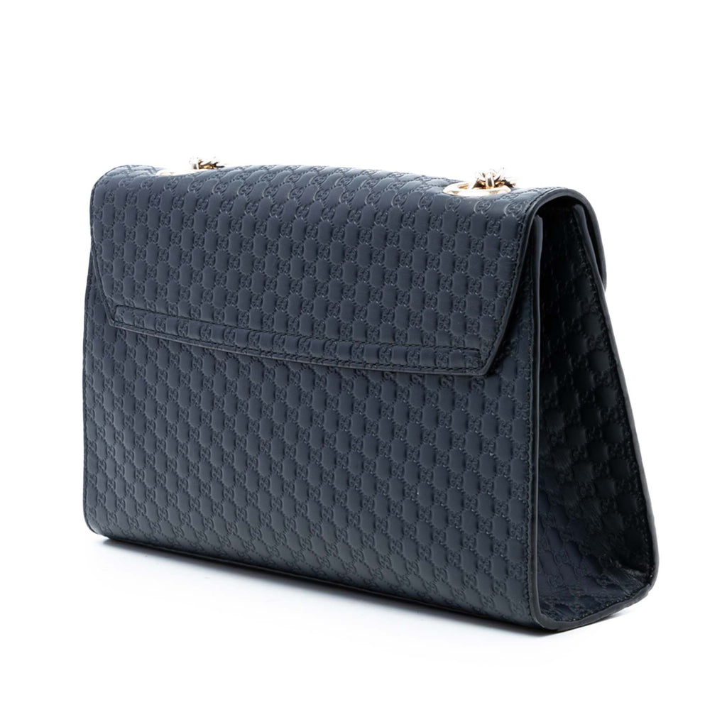 Medium Microguccissima Emily Shoulder Bag