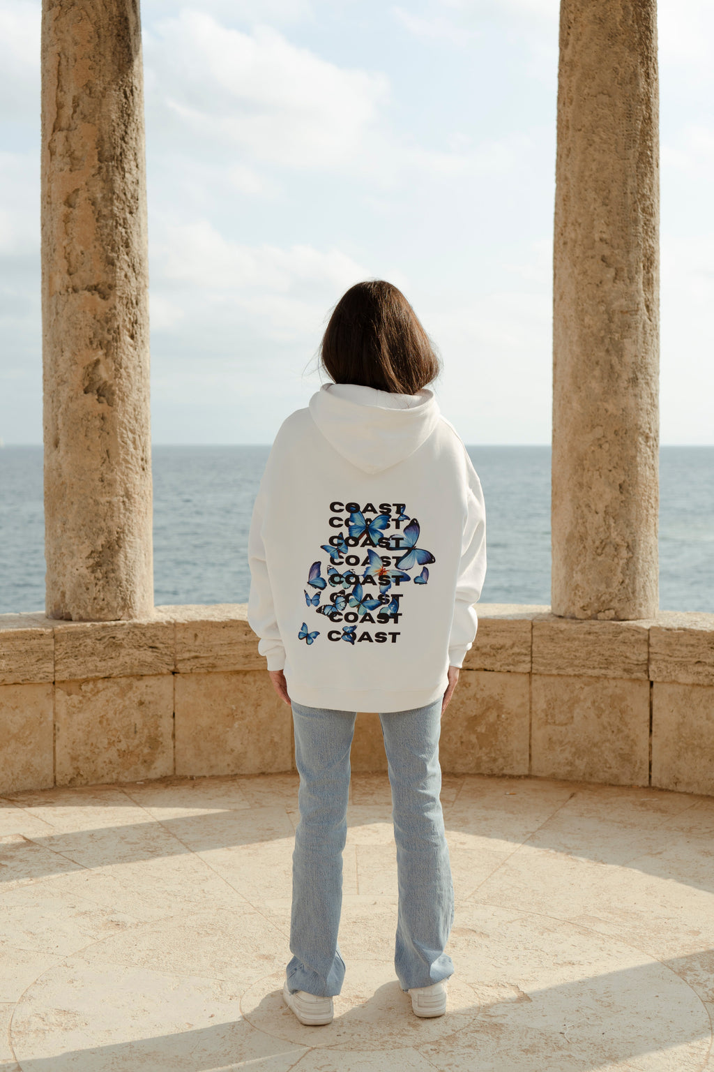 Coast Butterfly Premium Hoodie