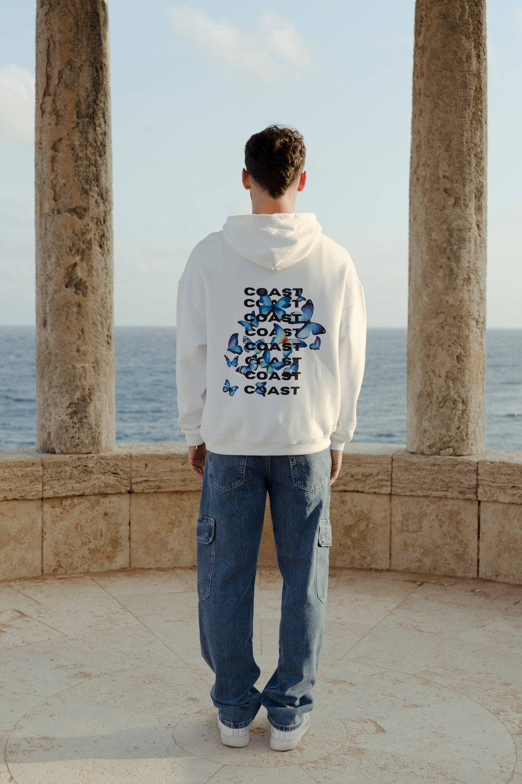 Coast Butterfly Premium Hoodie