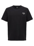 A.p.c. Logo-Embroidered Cotton T-Shirt — Black