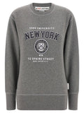 A.p.c. University-Print Sweatshirt — gray