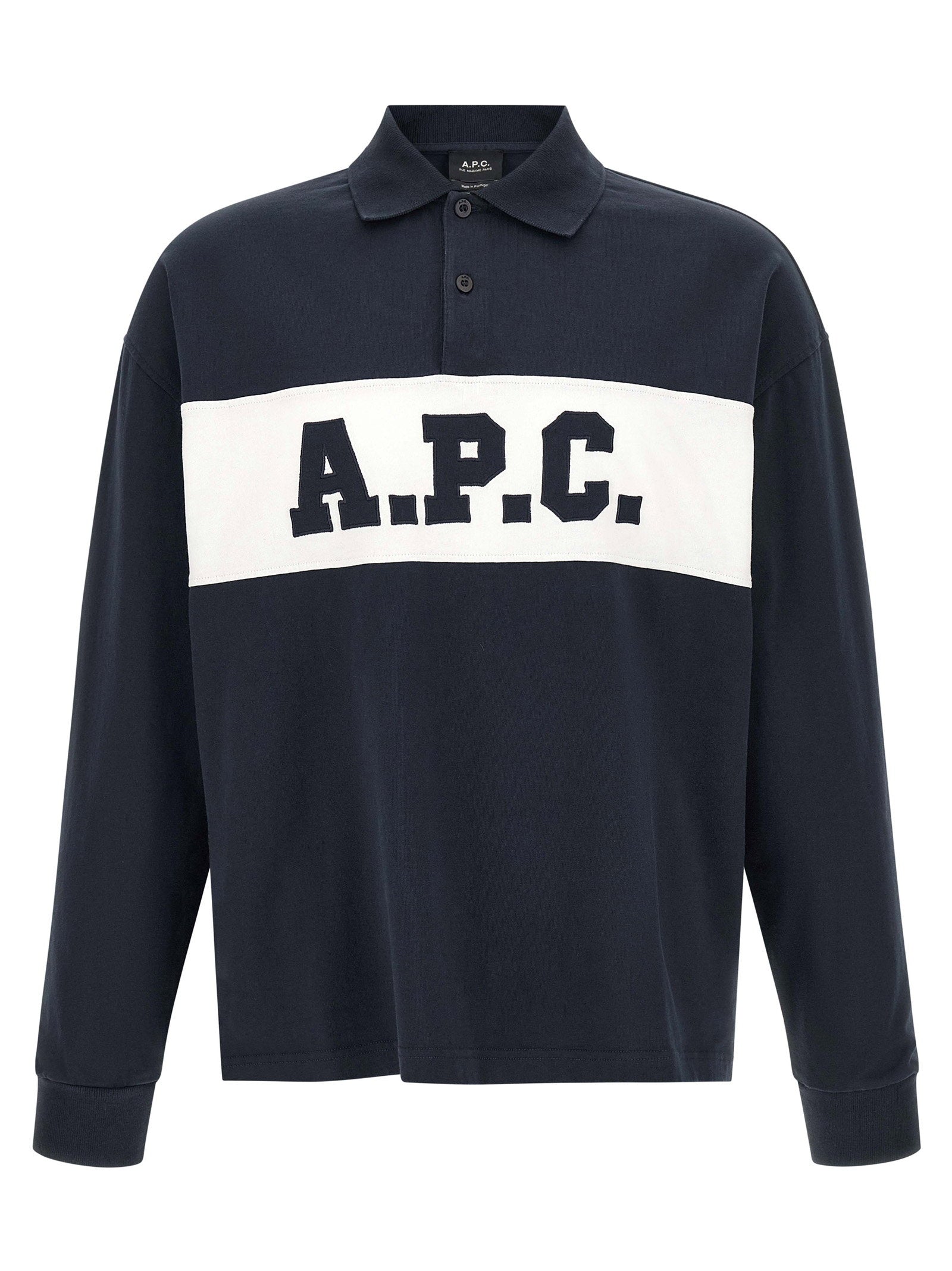 Polo Alexis de A.P.C. — Azul marino